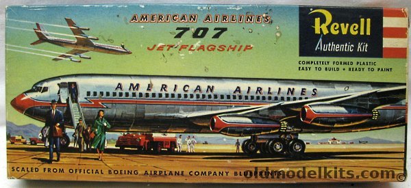 Revell 1/139 Boeing 707 Flagship American Airlines 'S' Kit, H246-98 plastic model kit